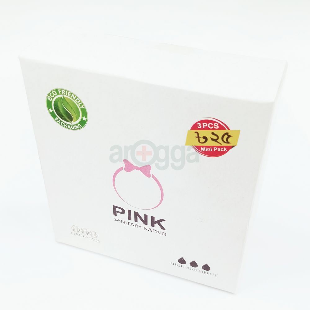 Pink Sanitary Napkin