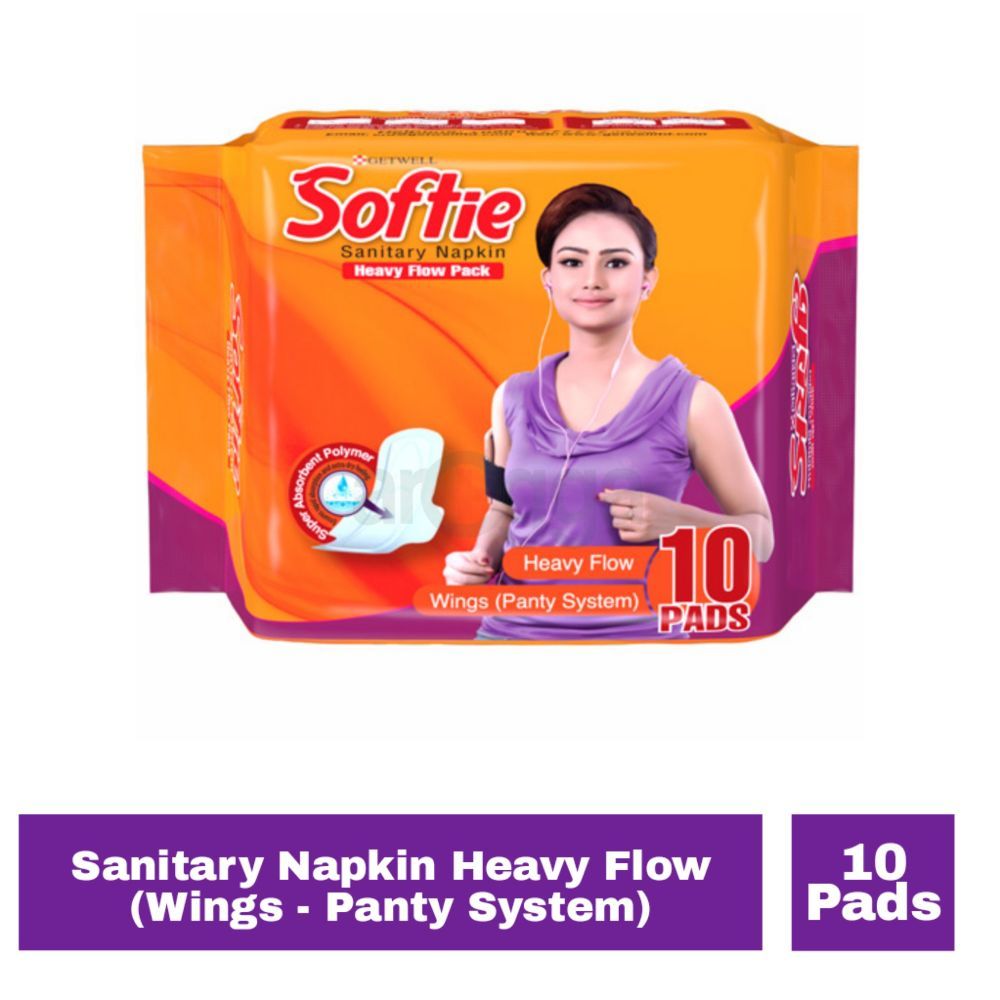 Softie Sanitary Napkin Heavy Flow Pack