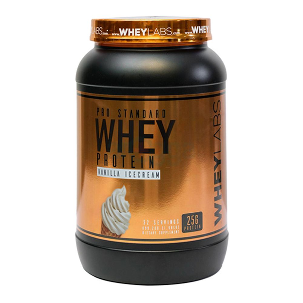 Whey Labs, Pro Standard 100% Whey Protein, Vanilla Ice Cream, 2 Lbs