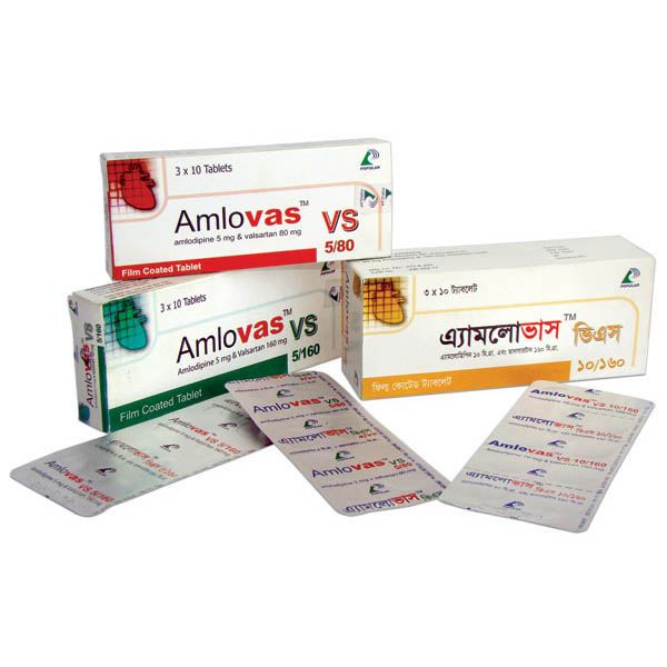 Amlovas VS Tablet 5 mg+160 mg