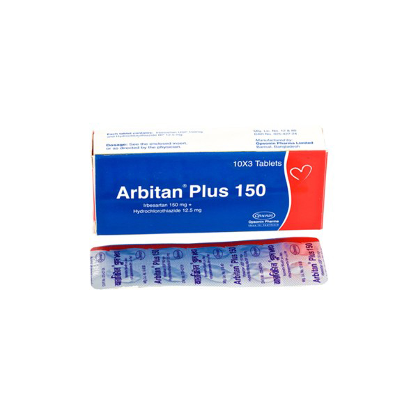 Arbitan Plus Tablet 150 mg+12.5 mg