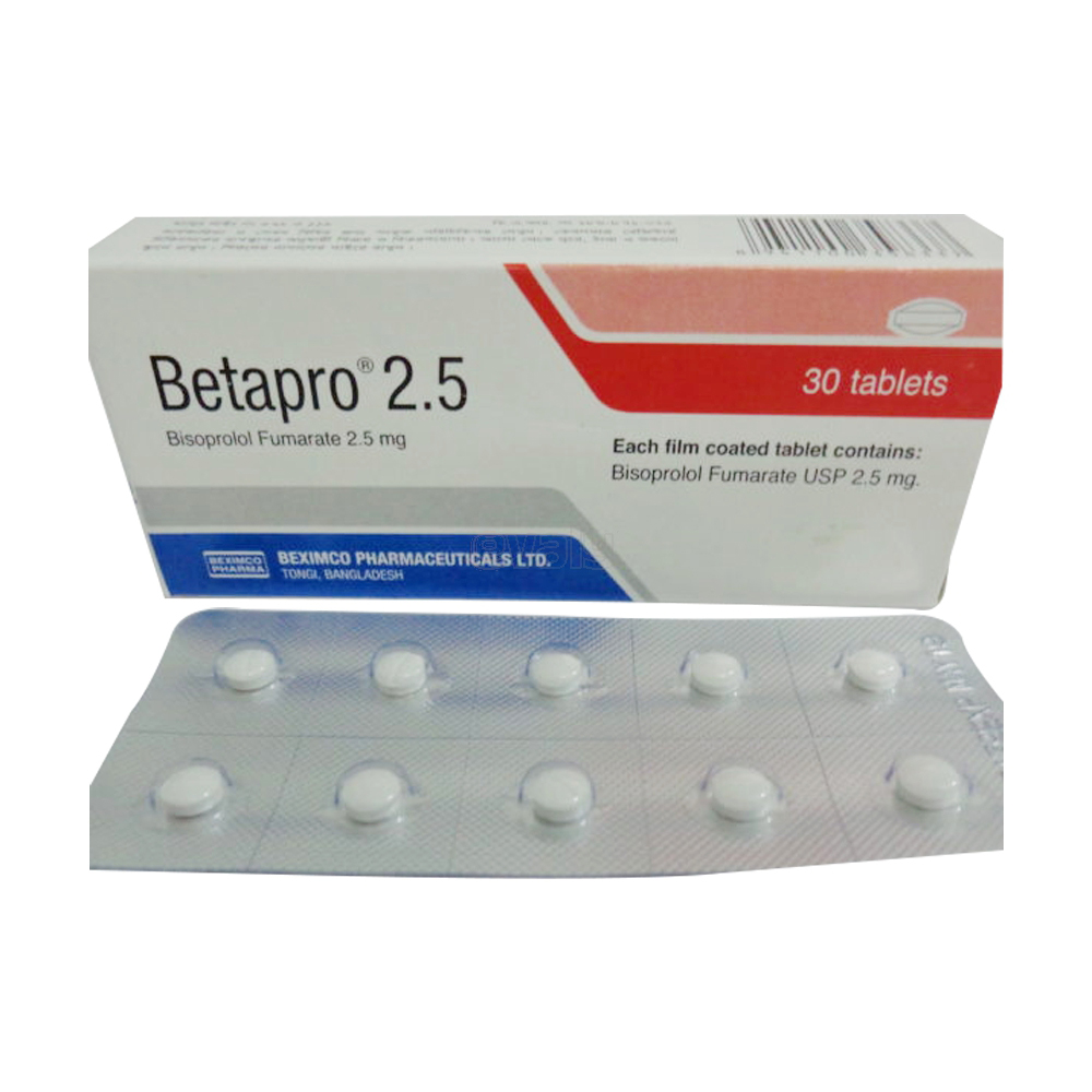 Betapro Tablet 2.5 mg