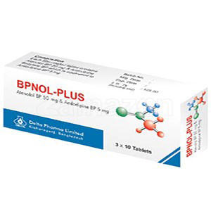 Bpnol Plus Tablet 5 mg+50 mg