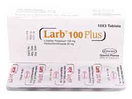 Larb Plus Tablet 100 mg+12.5 mg