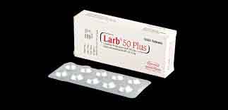 Larb Plus Tablet 50 mg+12.5 mg