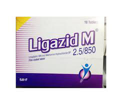 Ligazid M Tablet 2.5 mg+850 mg