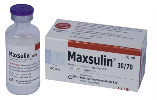 Maxsulin 30 70 Inj