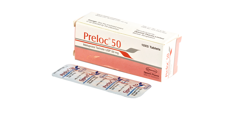 Preloc Tablet 50 mg